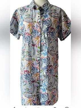 New C&C California 109% linen dress, size Small